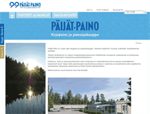 Tablet Screenshot of paijat-paino.fi